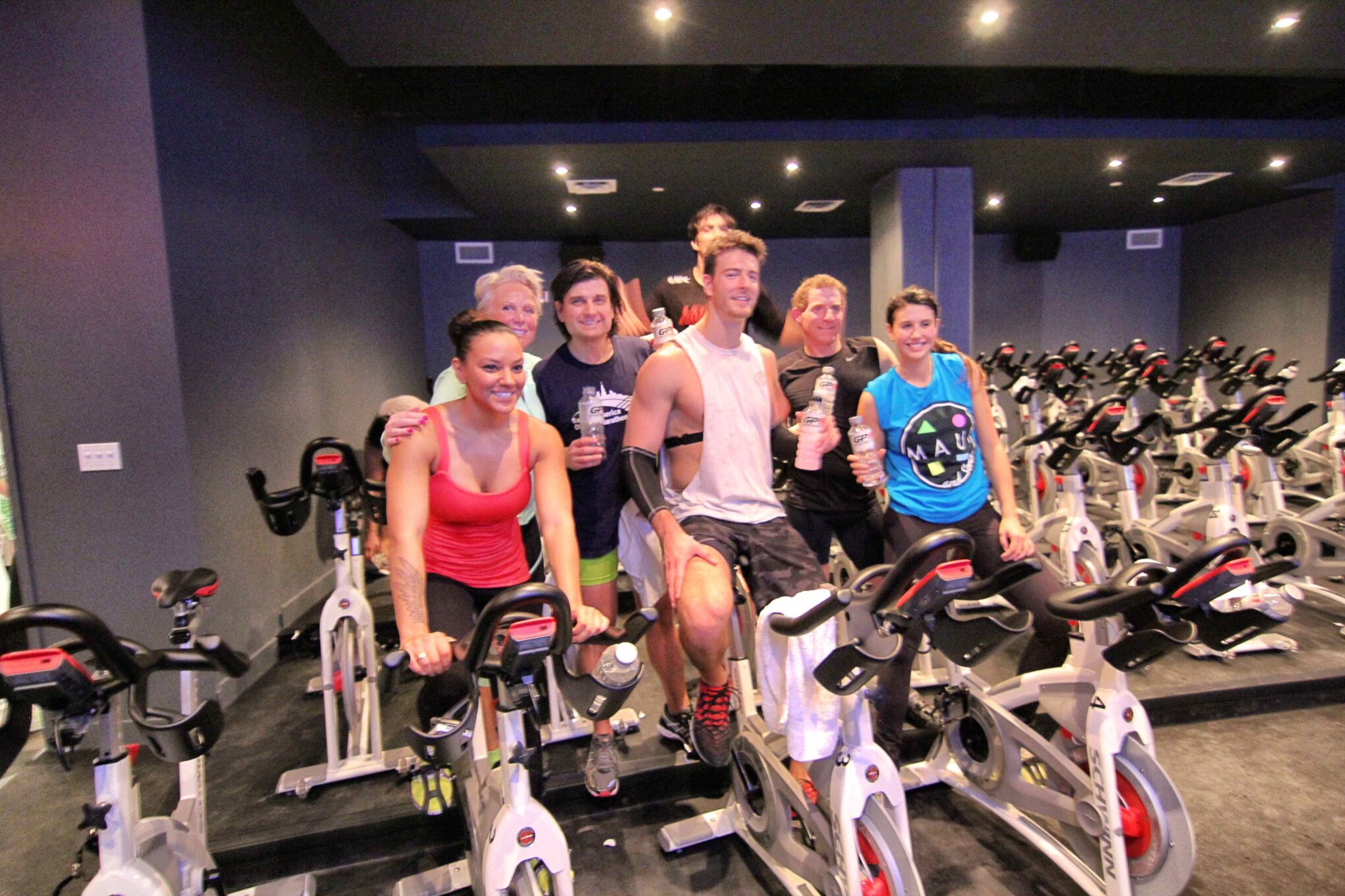 Spinout Cycle Team in liberty village