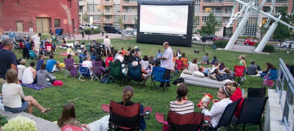 Movie Night in Liberty Village